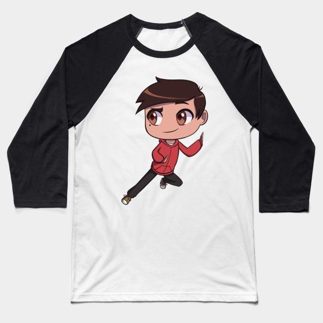 Marco Diaz Baseball T-Shirt by RidicBird